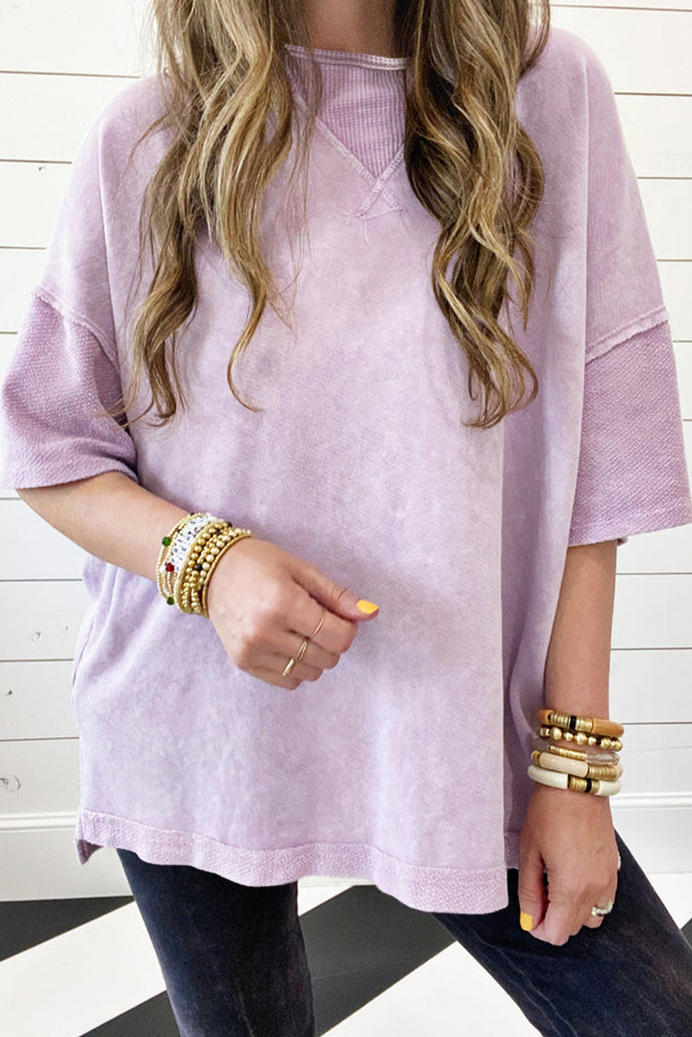 Mineral Wash Oversized Tee