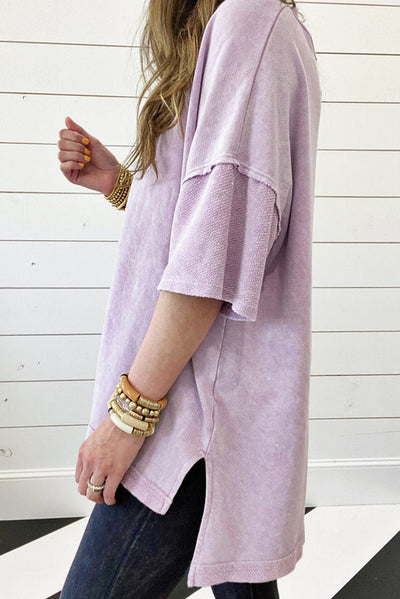 Mineral Wash Oversized Tee