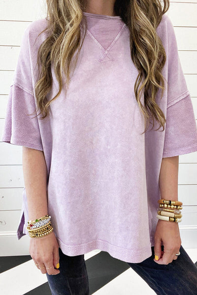 Mineral Wash Oversized Tee