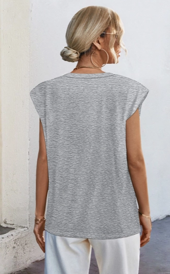 Taupe T-Shirt Top