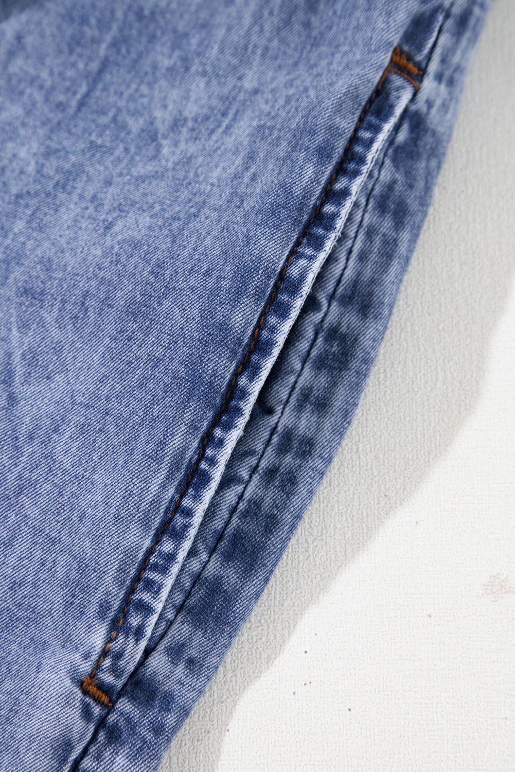 Beau Blue Short Sleeve Denim Dress