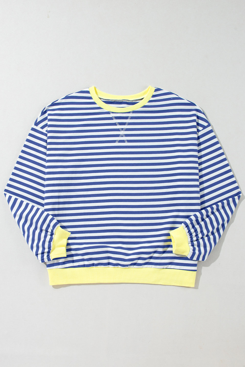 Striped Oversized Pullover