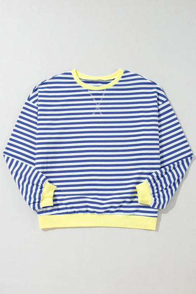 Striped Oversized Pullover