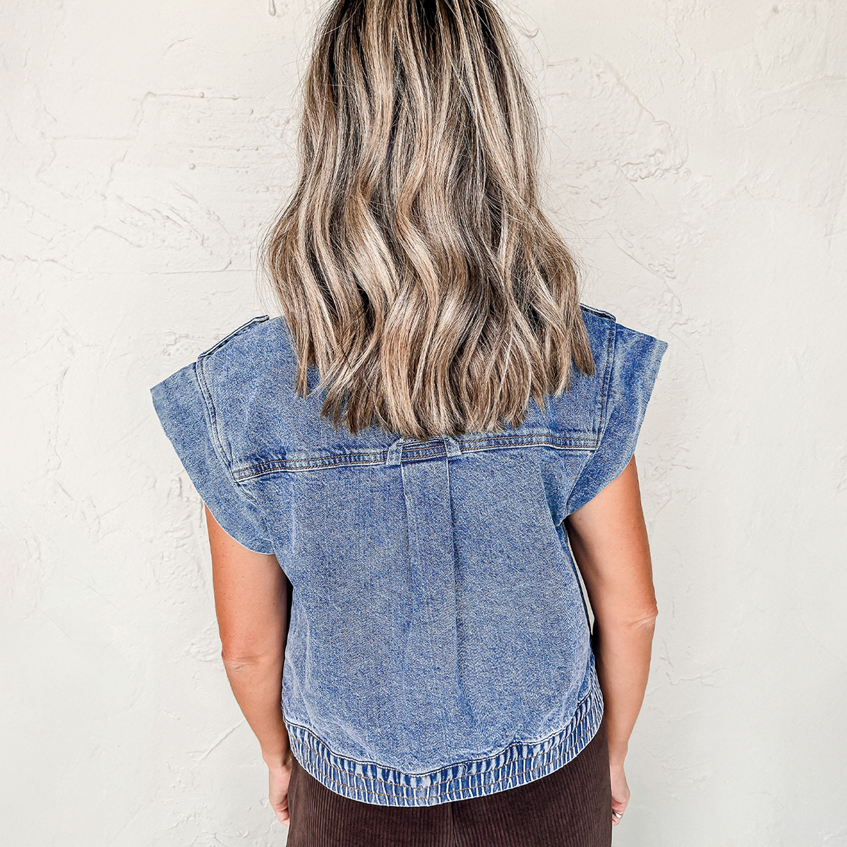 Ashleigh Blue Denim Vest