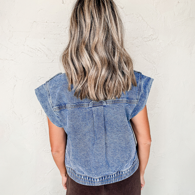 Ashleigh Blue Denim Vest