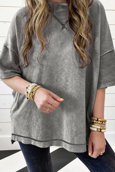 Mineral Wash Oversized Tee