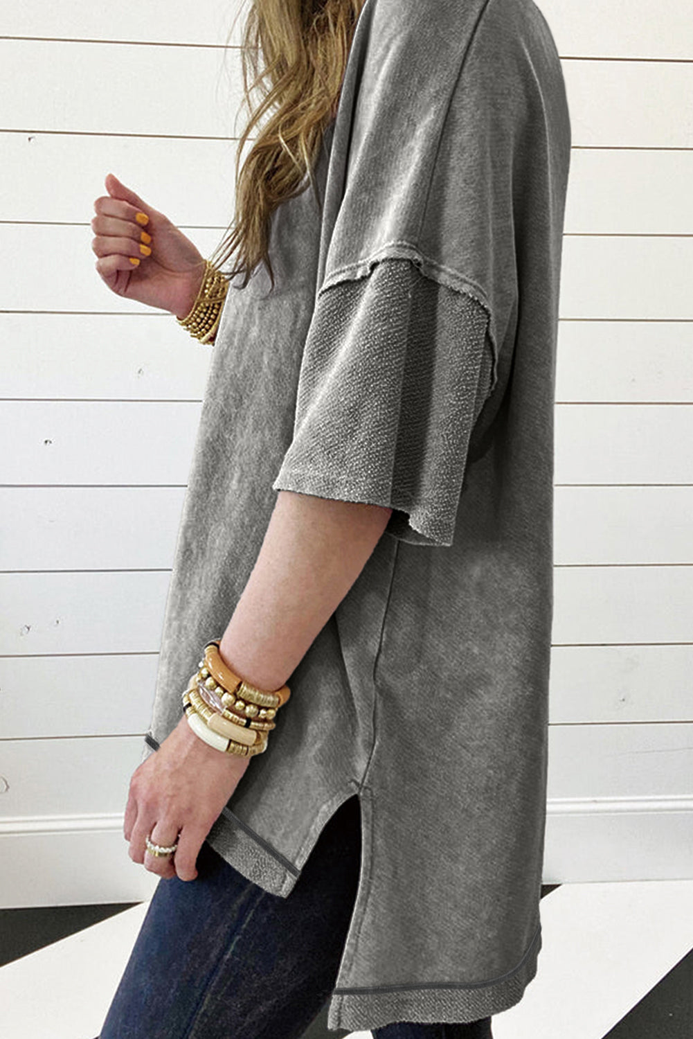 Mineral Wash Oversized Tee