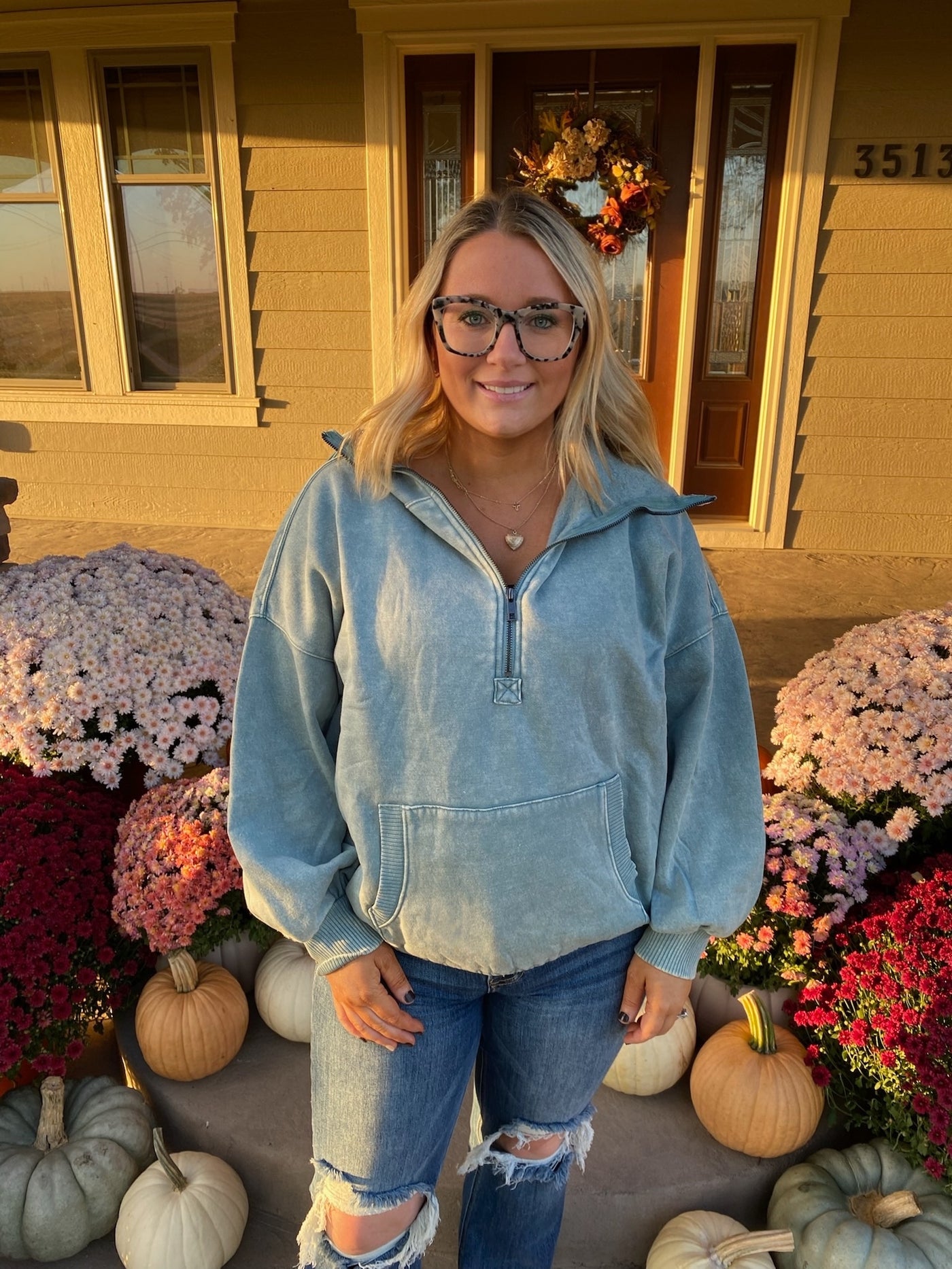 Drawstring Kangaroo Hoodie