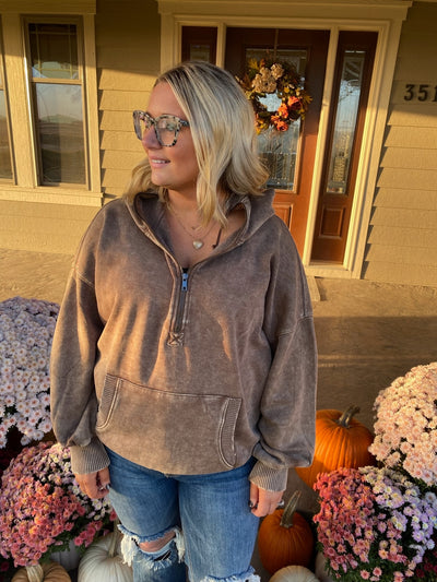 Drawstring Kangaroo Hoodie