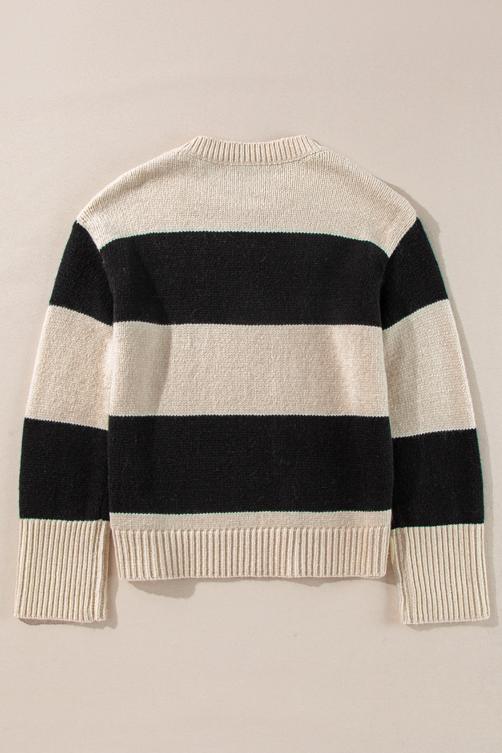 Striped Loose Pullover Sweater