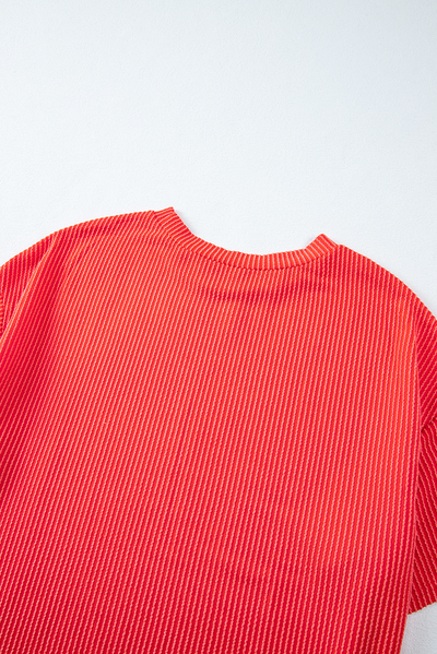 Ribbed Textured Knit Set