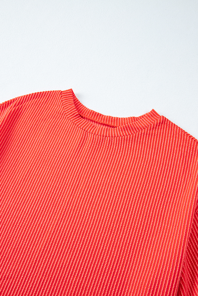 Ribbed Textured Knit Set