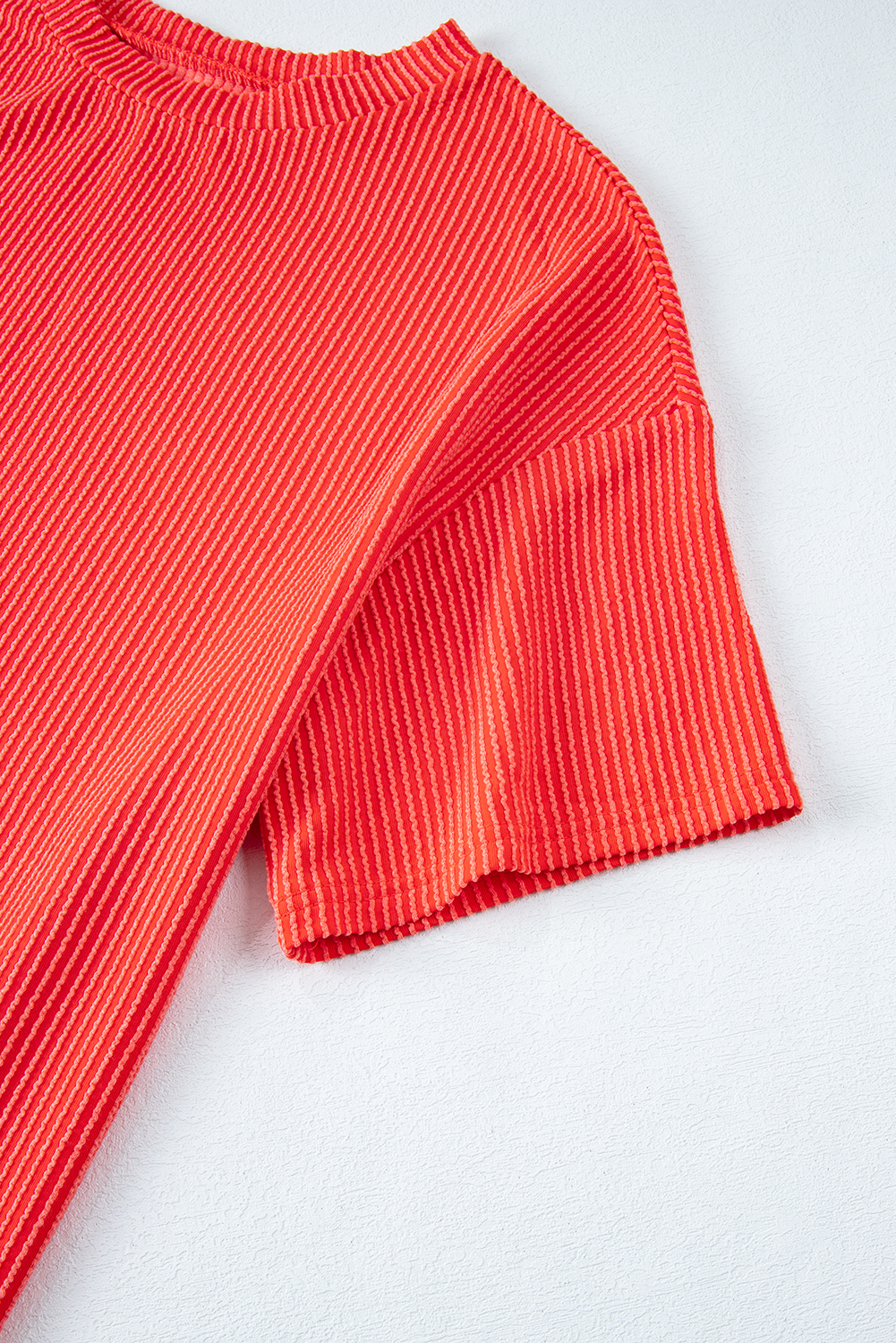 Ribbed Textured Knit Set