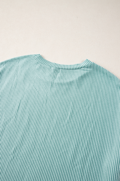 Ribbed Textured Knit Set