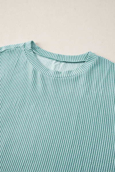 Ribbed Textured Knit Set