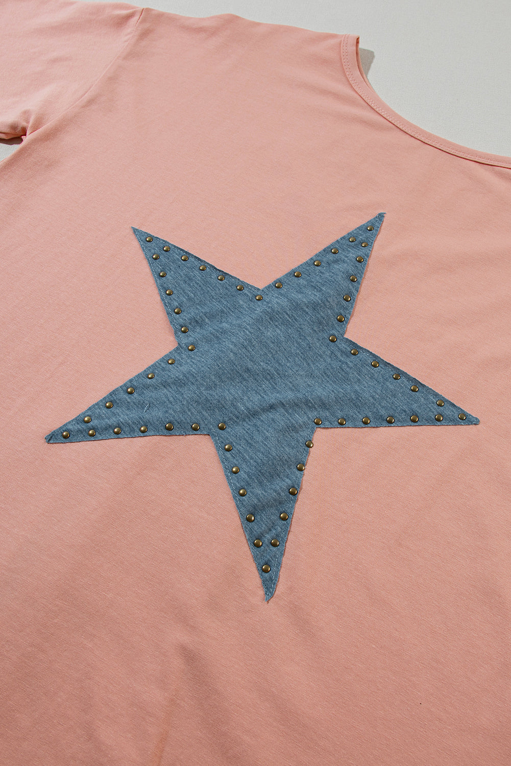 Blush Studded Star Tee