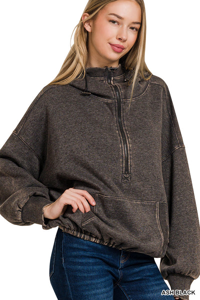 Drawstring Kangaroo Hoodie