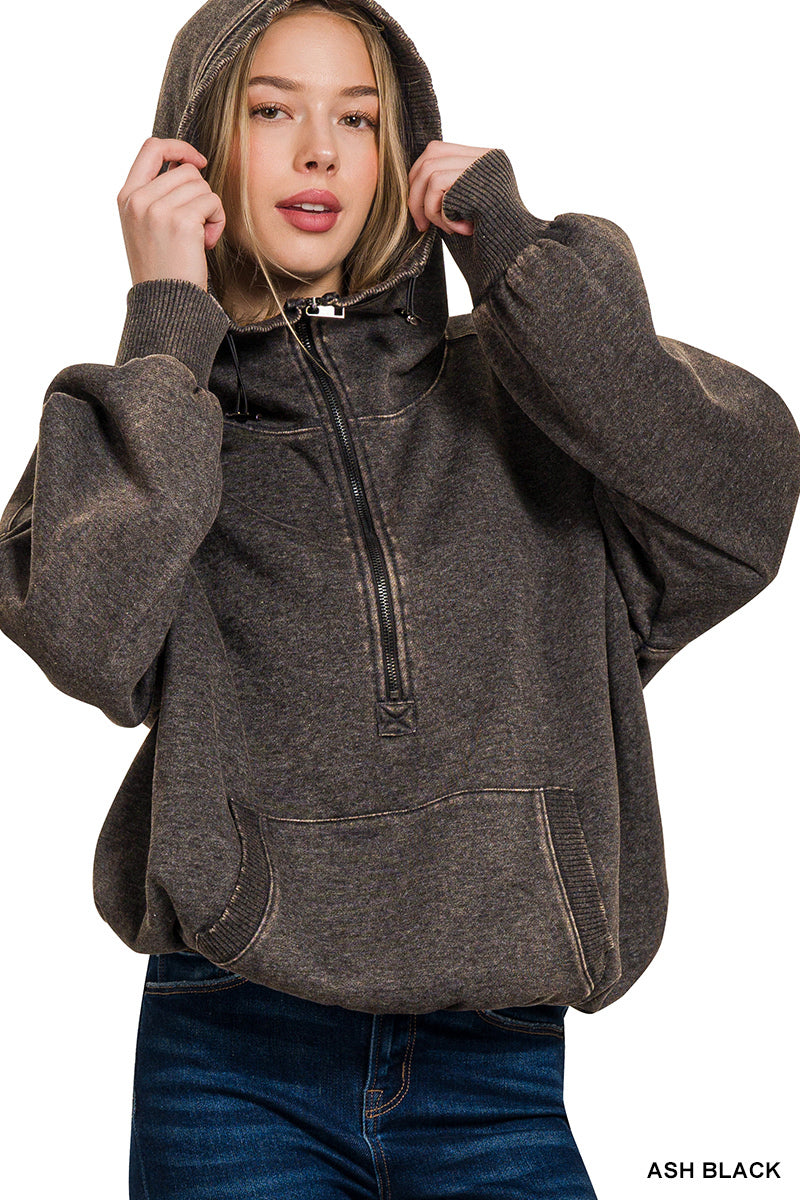 Drawstring Kangaroo Hoodie