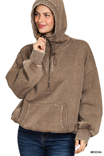 Drawstring Kangaroo Hoodie