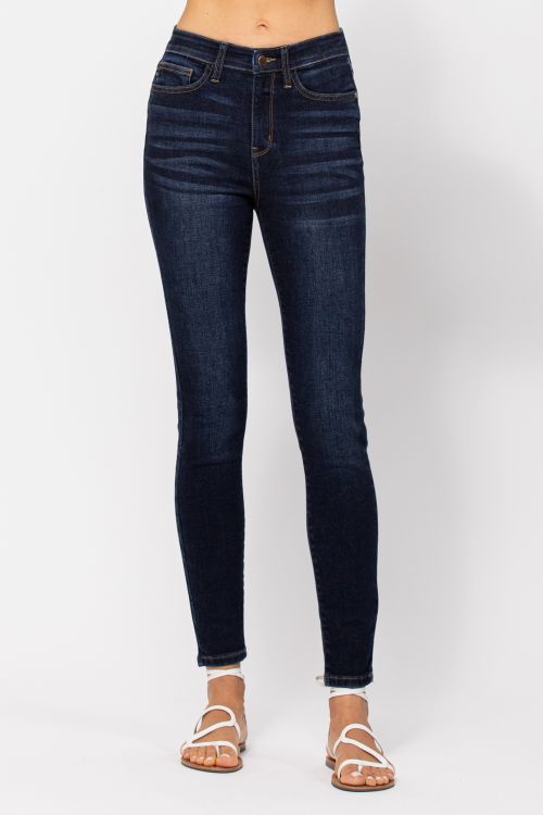 Judy Blues Dark Skinny Jeans