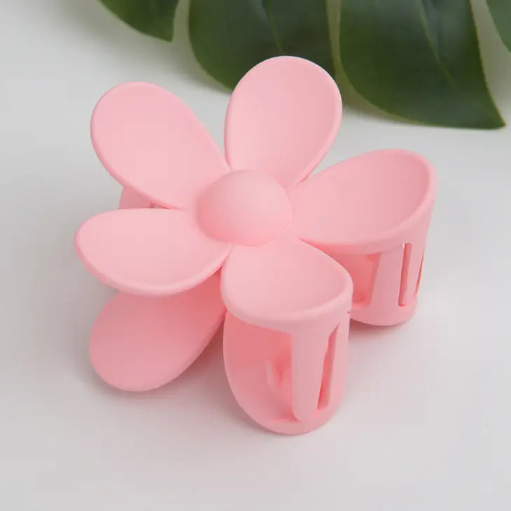 Flower Hair Claw Clip