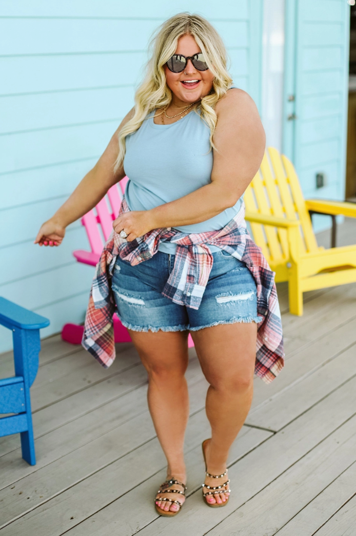 Dusty Blue Tank Top