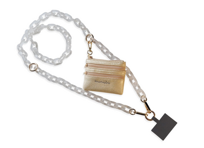 Clip & Go Chain w/ Zippered Pouch