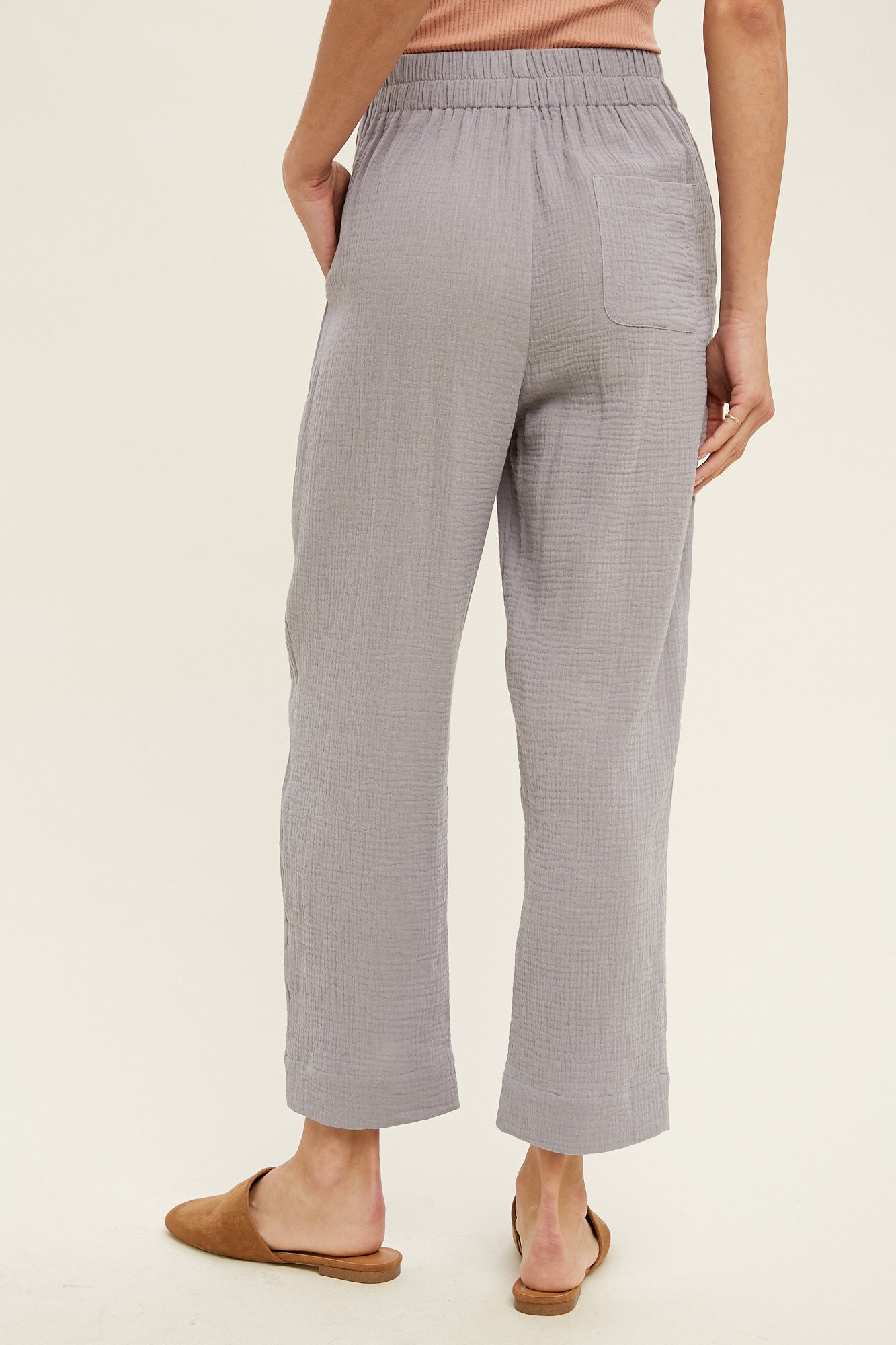 Cotton Gauze Pants