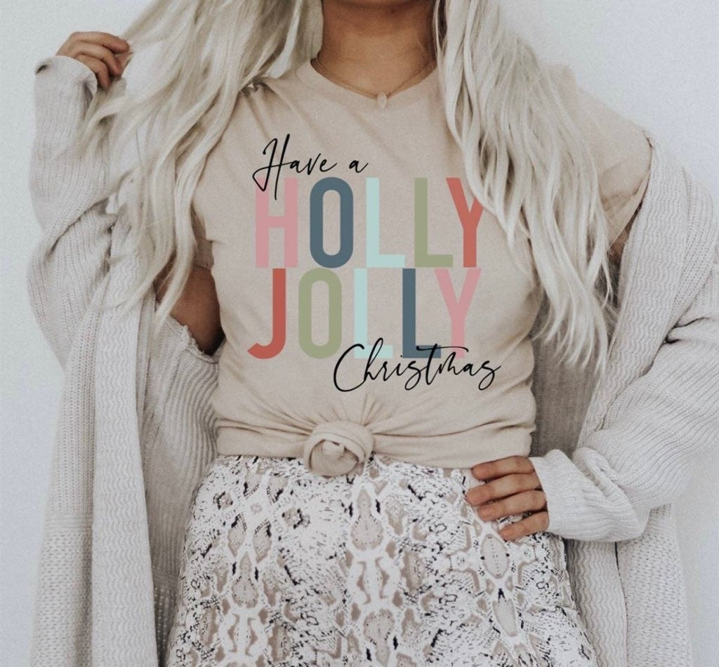 Have a Holly Jolly Christmas Graphic Tee