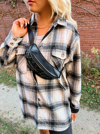 Quilted Belt Bag