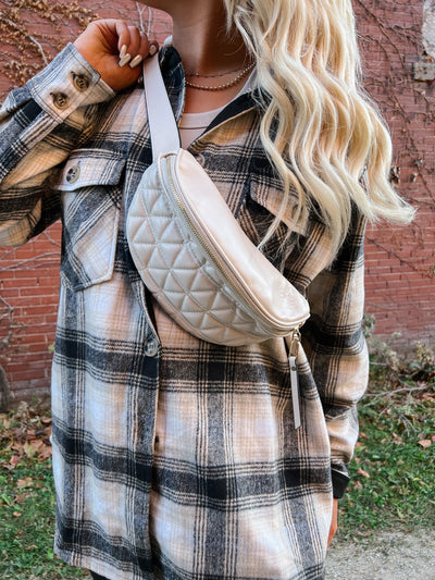 Quilted Belt Bag